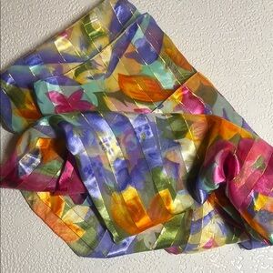 Artistic Blue and Pink Wrap